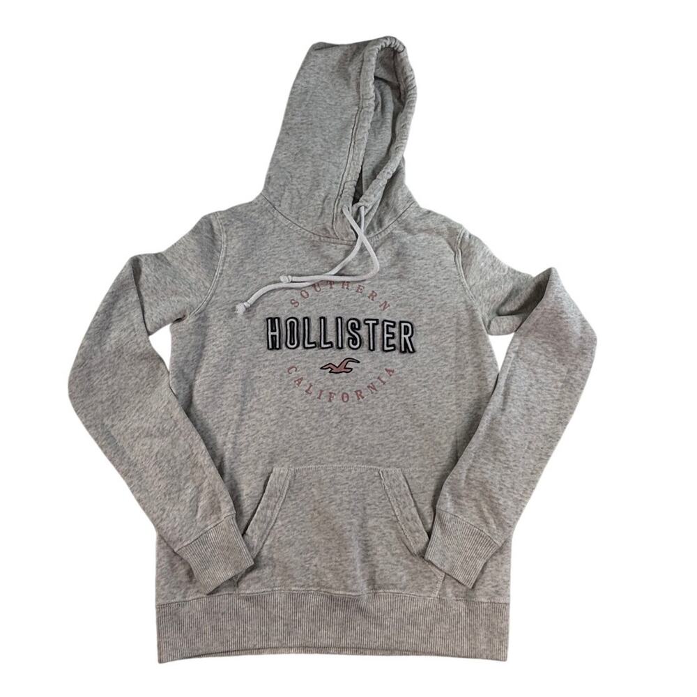 Hollister California Hoodie Sweatshirt‎ XS/Youth Pullover Logo Y2K Casual Top